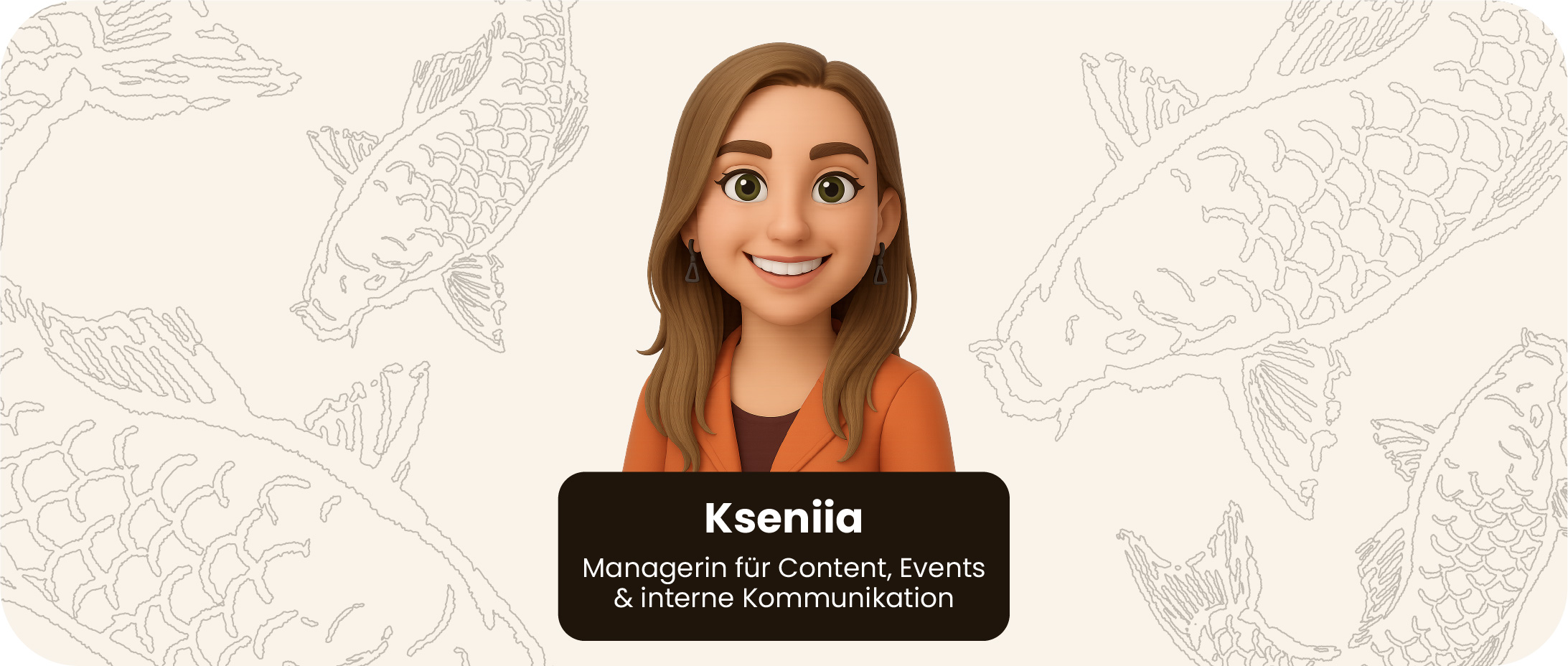 Avatar von Kseniia, Managerin für Medien, Events und interne Kommunikation
